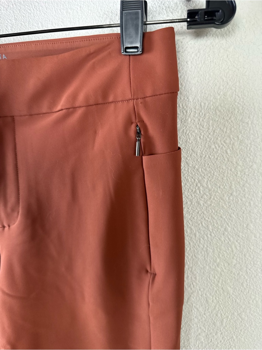 ATHLETA Stellar Skinny Trouser Pants Ancient Mahogany Rust Casual Women’s Size 4 - Picture 6 of 11